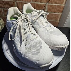 Diadora Speed Blushield Torneo 3 White Silver Tennis Shoes Mens 9.5 181466-C6103